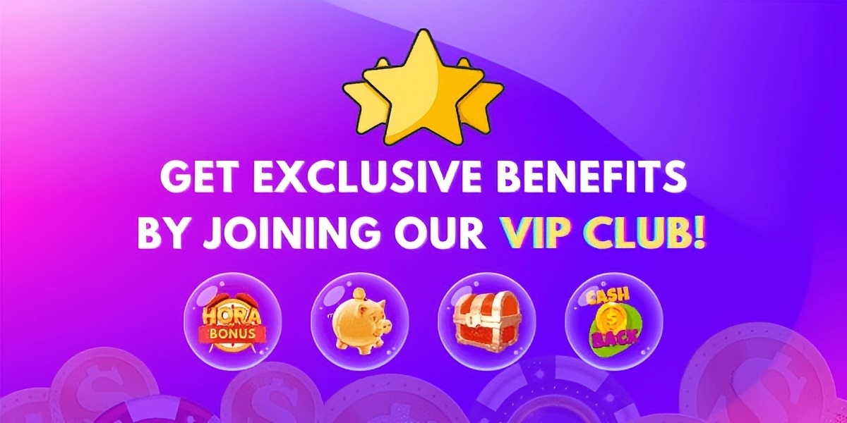 bingo plush slots promotion on a dark orchid banner